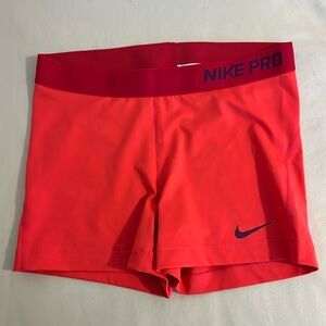 NWOT Nike Pro Bike Shorts L